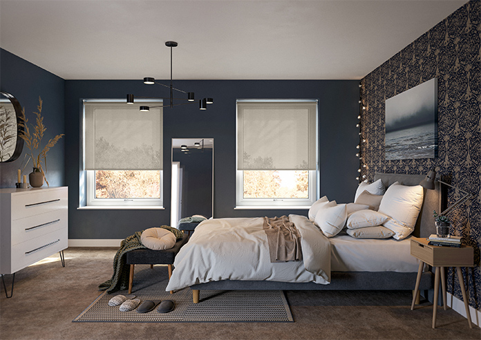 Pompeii Voile, Umber - Twist&Fit Roller Blind - Image 8